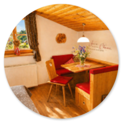 Kuscheliges Ein-Raum-Apartment Zwerchenberg im Gästehaus Schönfeld 