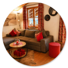 Idyllische Drei-Raum-Ferienwohnung Almgenuss im Gästehaus Schönfeld