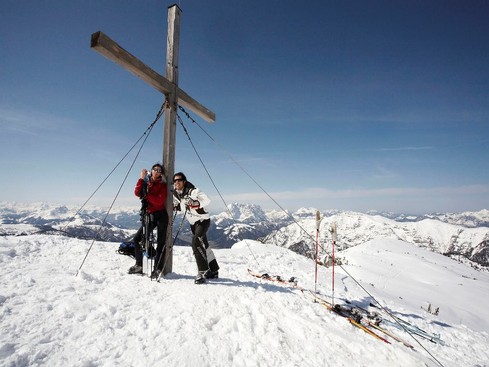 Skifahren im Skigebiet Winklmoos/Steinplatte